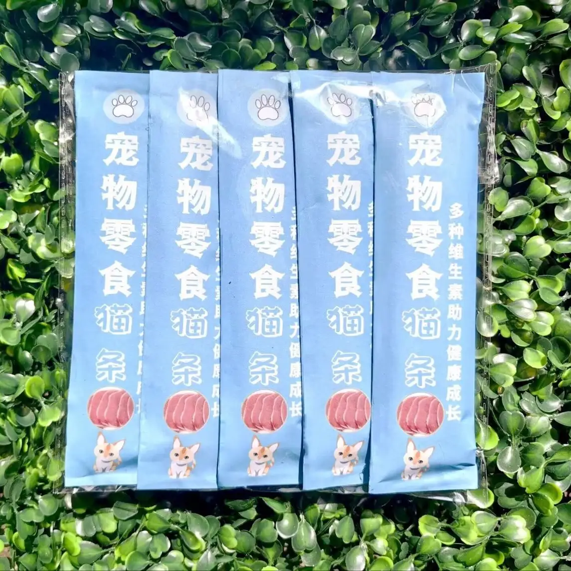寵物葬禮食品、寵物零食、貓糧，5件