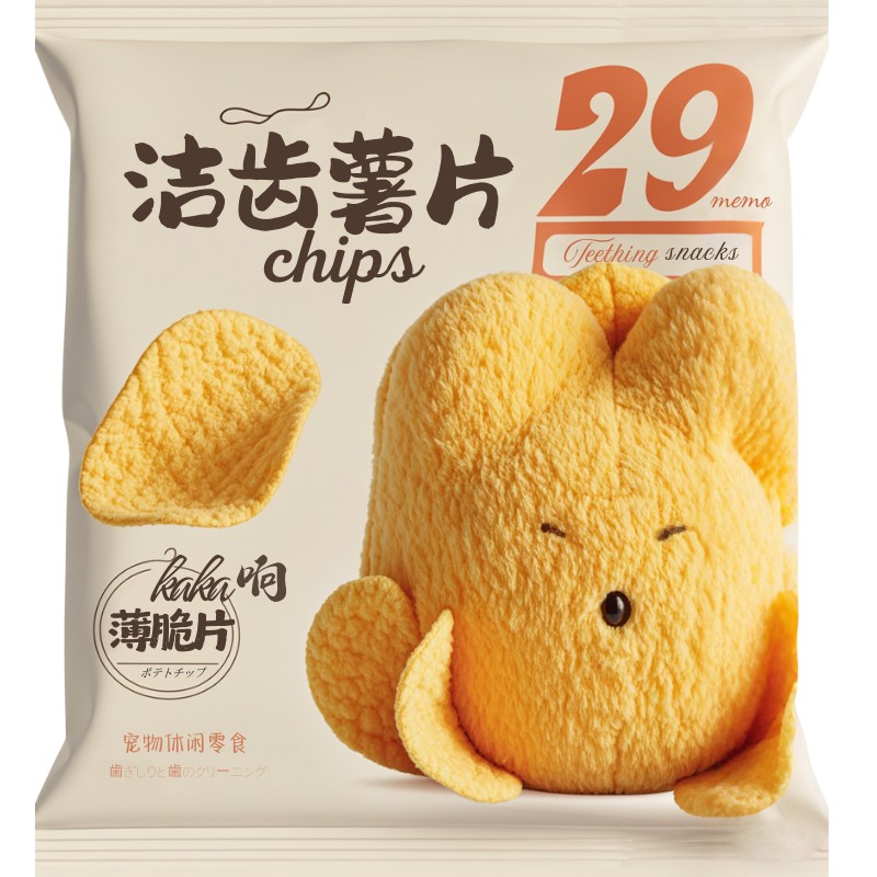 寵物紙錢、潔牙餅乾、洋芋片及零食（僅供寵物使用｜仿製祭祀食品）